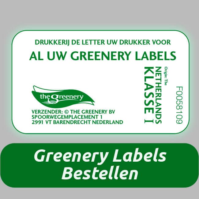 greenery labels